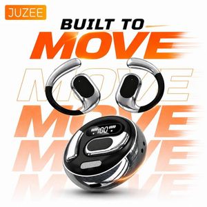 Wireless Sports Earbuds Bluetooth 5.4 Earhook Open Ear Headphones - Comfortable Running Earphones with 48H Battery Life - Black