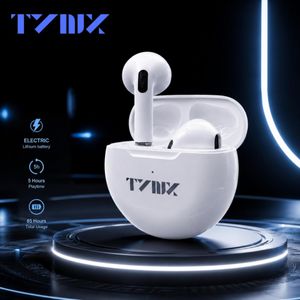 TYNIX PRO6 Wireless Bluetooth Earbuds TWS Stereo Earphones with Charging Case for Android & iOS