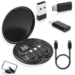 5-in-1 Ultra-Fast Data Charging Cable Storage Box