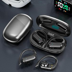 Bolizma Wireless Earbuds Bluetooth 5.4 Open Ear Bluetooth Headphones, Wireless Ear Hook Earbuds with ENC Noise Cancelling Mic, Comfortable Sports Headset with Long Battery Life for Running, Gym, Driving & Daily Use