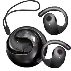 Wireless Bluetooth earphone hook ear HiFi Stereo Sound Headset Smart Touch Sports Headphones Black