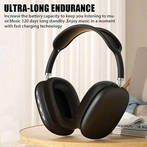 P9 Wireless Bluetooth Headset Noise Reduction Earphone Black