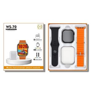 2.09''inch C90 Pro Black  Smart Watch Dual Band 2-in-1 With Bluetooth Headset Specification