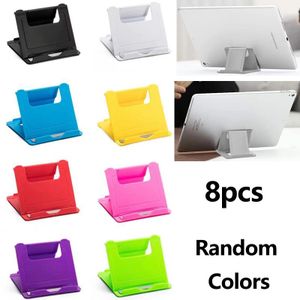 8pcs Phone Stand Adjustable Swivel Desktop Metal Tablet Stand