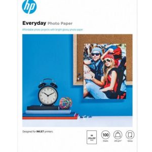 HP EVERYDAY PHOTO PAPER GLOSSY A4 100 SHEET Q2510A