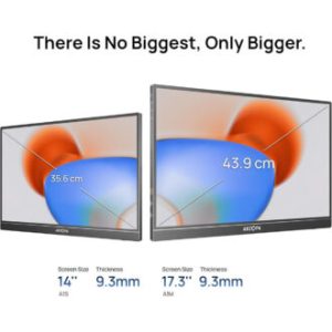 ARZOPA 17.3 Inches Portable Monitor – 1080P FHD IPS Gaming Monitor Laptop Monitor