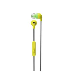 SKULLCANDY INKD+ WIRED IN-EAR HEADPHONES WITH MIC ELECTRIC YELLOW