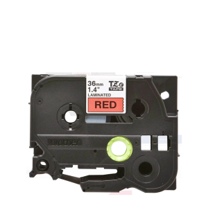 Brother TZ461 Label Tape Cassette 36 mm x 8 m Laminated Red/Black for P-Touch