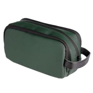 GREEN LION ELEGANT POUCH DARK GREEN