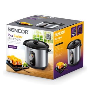 SENCOR 1.5L RICE COOKER - SRM 1550SS