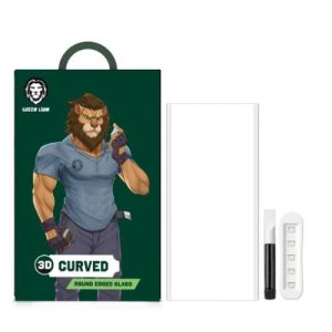 GREEN 3D CURVED UV GLASS SCREEN S21 CLEAR